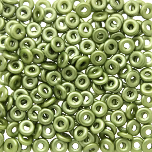 Alabaster Pastel Olivine O Beads 5g