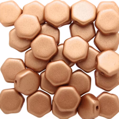 Alabaster Metallic Copper Honeycomb 30st