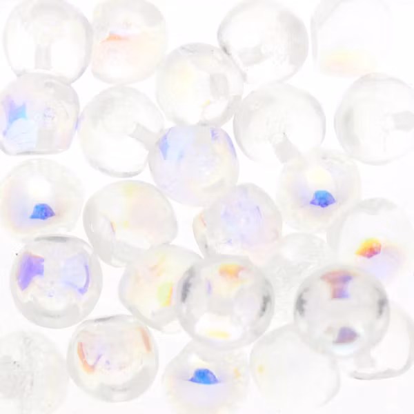 Crystal AB Mushroom 5x6mm 20st