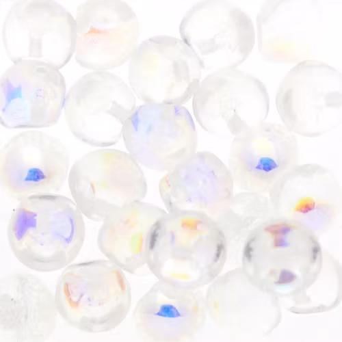 Crystal AB Mushroom 5x6mm 20st