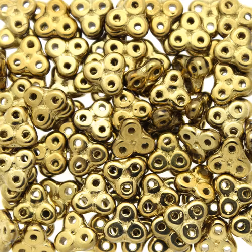 Crystal Full Amber Trinity 3x6mm 5g