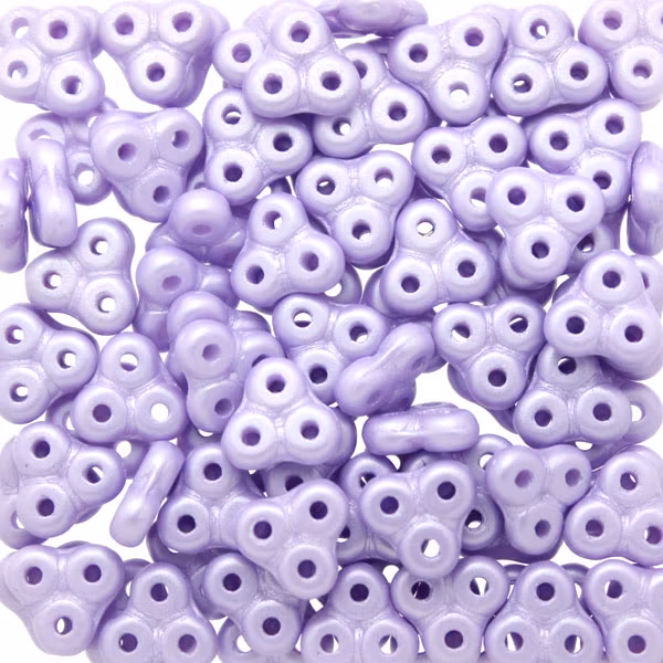 Alabaster Pastel Lilac Trinity 3x6mm 5g
