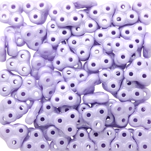 Alabaster Pastel Lilac Trinity 3x6mm 5g