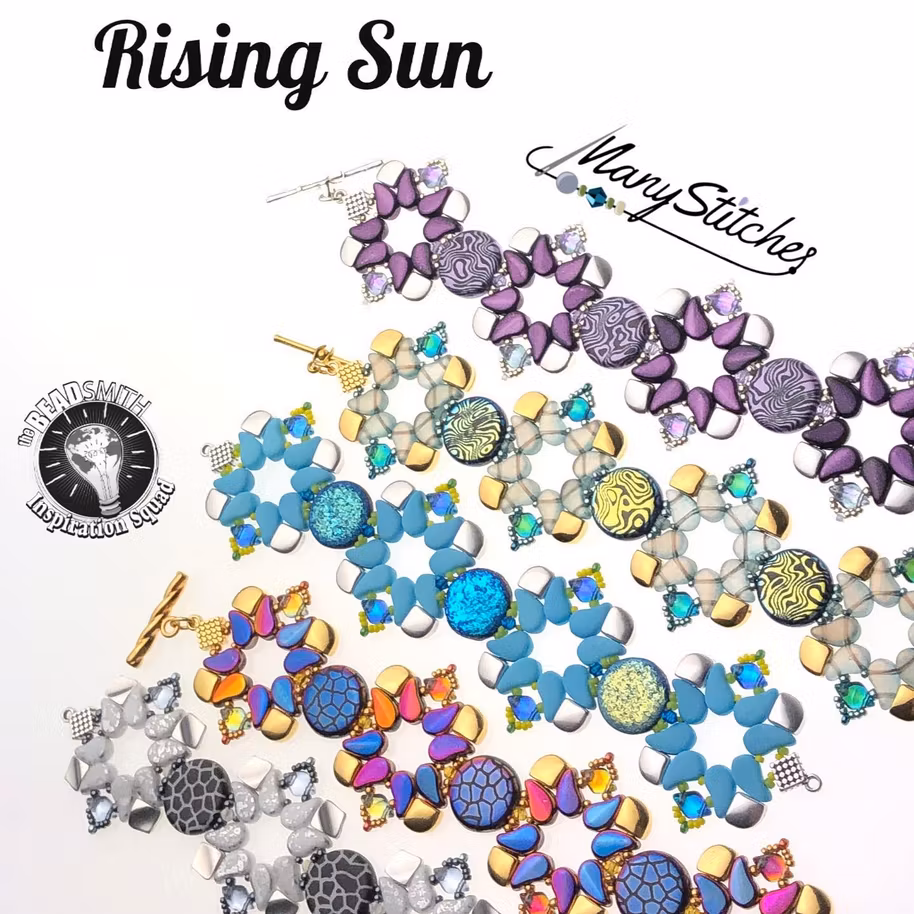 Rising Sun Armband Örhängen PDF