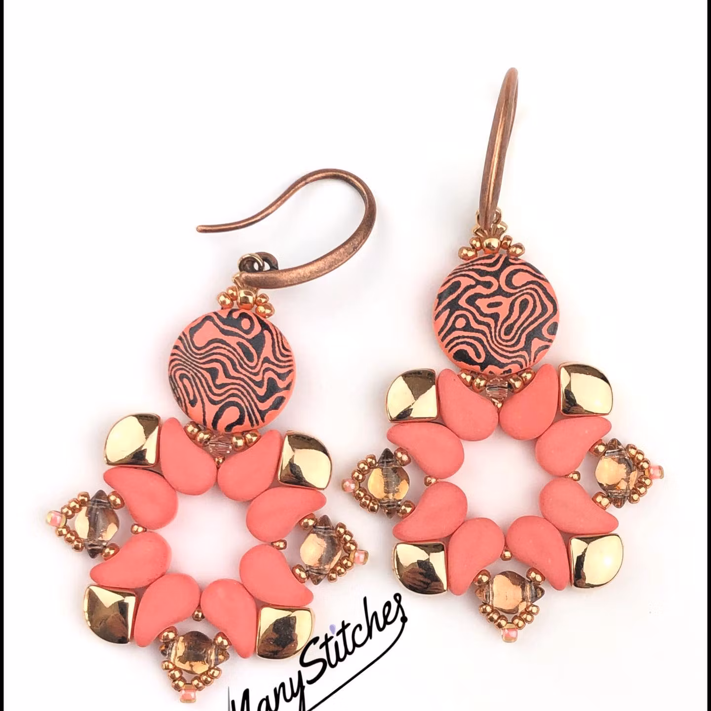 Rising Sun Armband Örhängen PDF