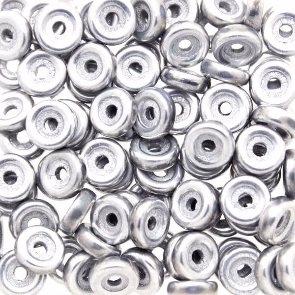 Opaque White Labrador Full Wheel 6mm 10g