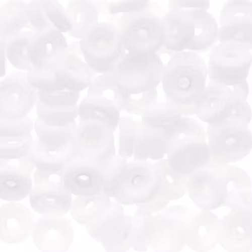 Opaque White Wheel 6mm 10g