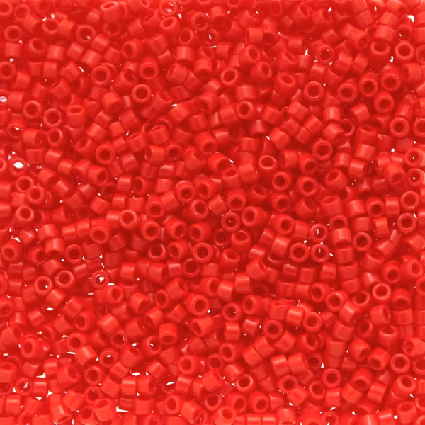 Opaque Vermillion Red DB-0727 Delica 11/0 5g