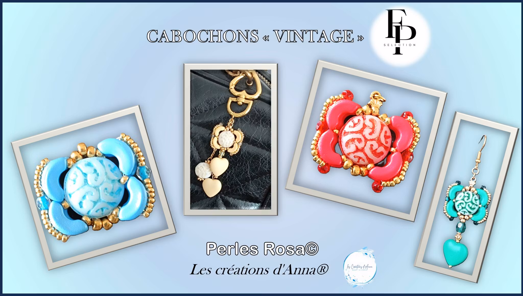 Perle Rosa Nyckelring/Hänge/Örhänge PDF