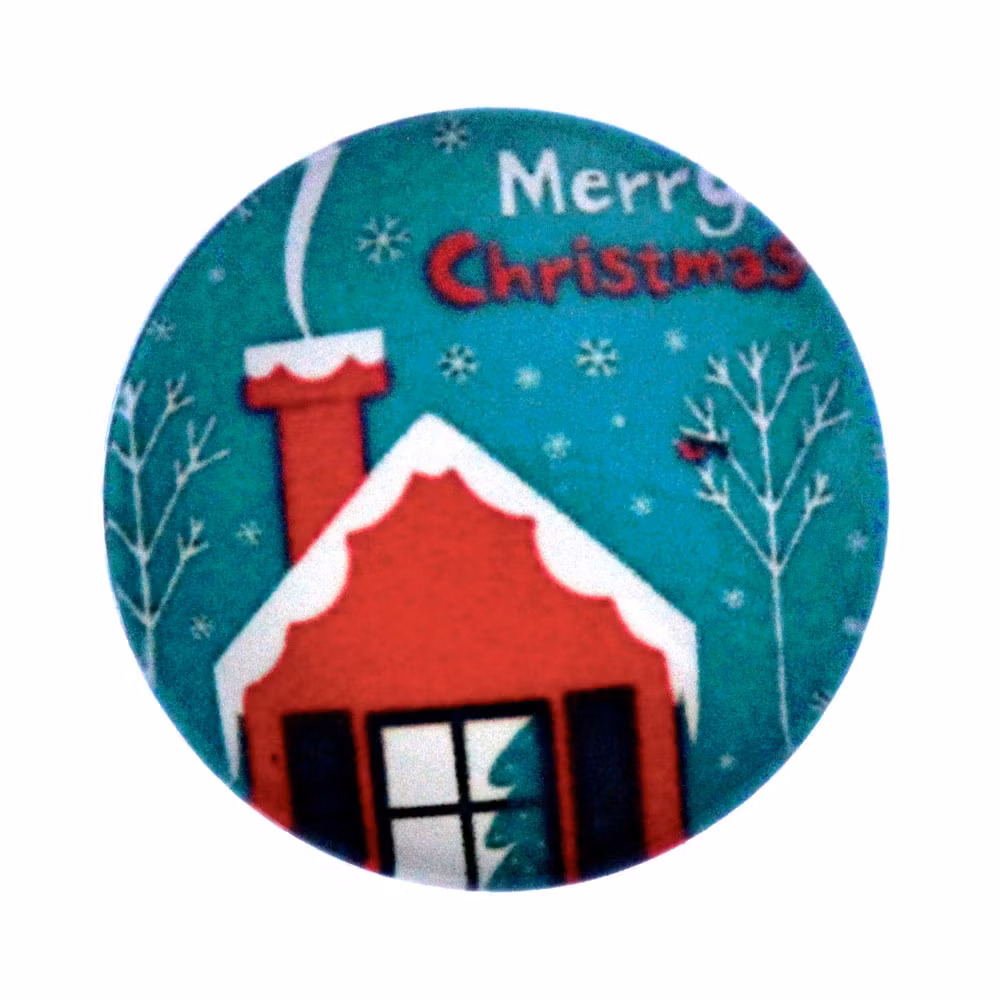 Julmotiv 6 Cabochon 25mm 1st