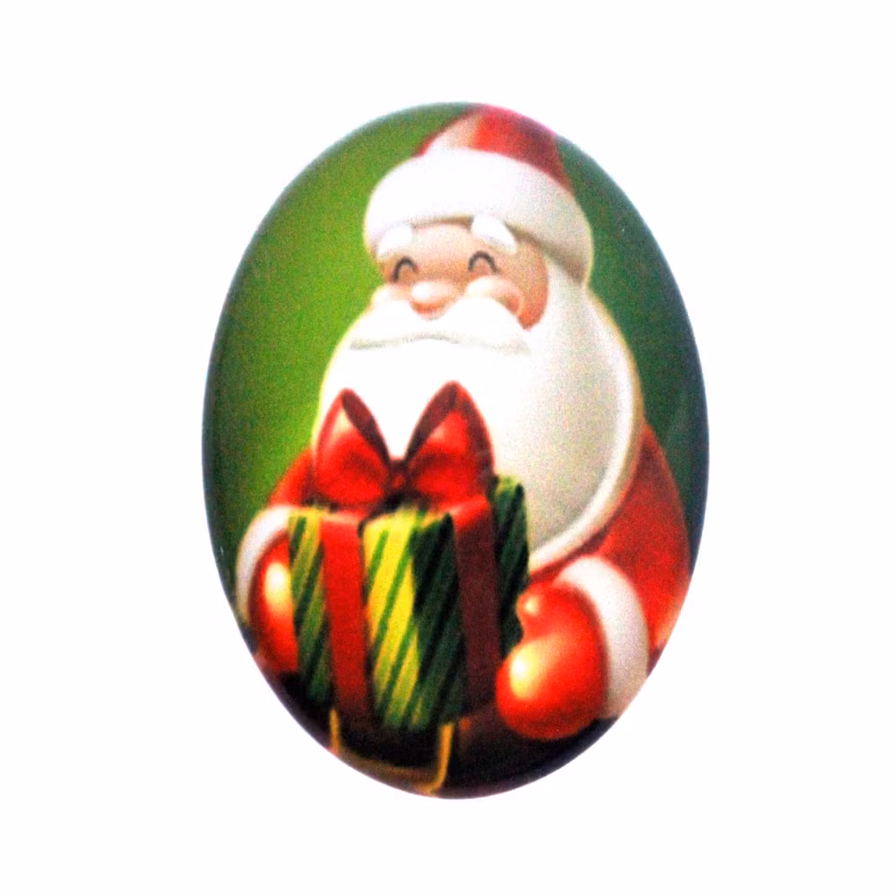 Julmotiv 28 Cabochon 25x18mm 1st