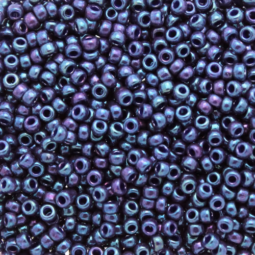 Opaque Eggplant Luster 11-1899 Miyuki Seedbeads 11/0 10g