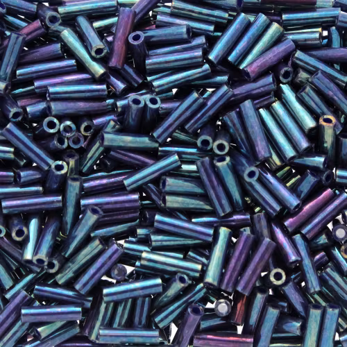 Opaque Eggplant Luster BGL2-1899 Miyuki Bugle Beads 6mm 10g