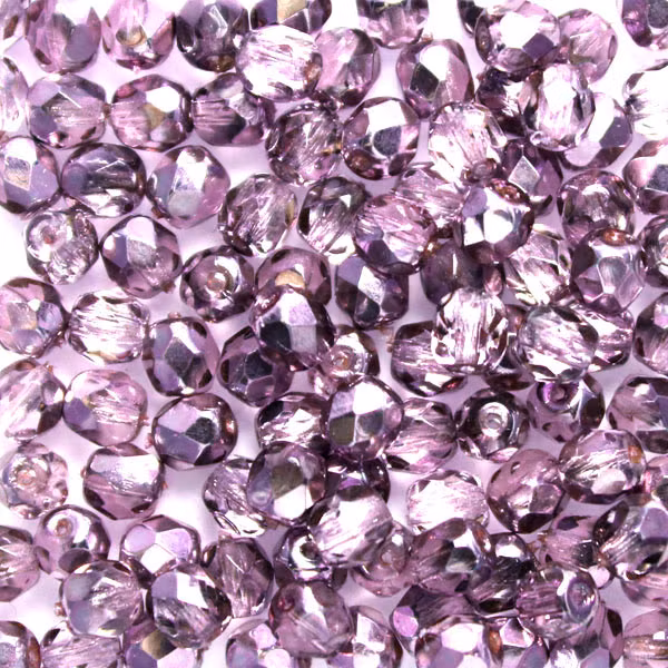 Lilac Metallic Ice Fire Polish 3mm 100st