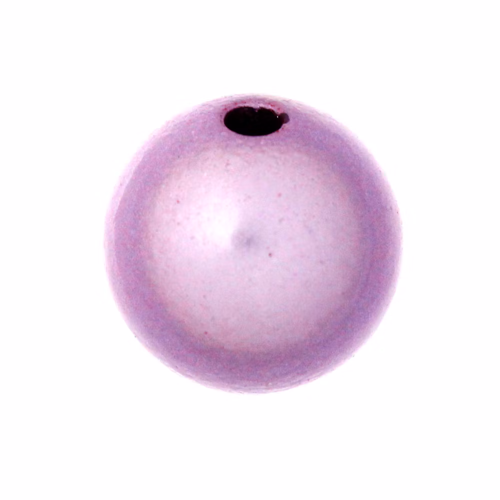 Orchid Miracle Rund Acrylpärla 18mm 1st