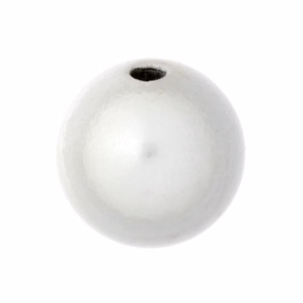 Silver Miracle Rund Acrylpärla 18mm 1st