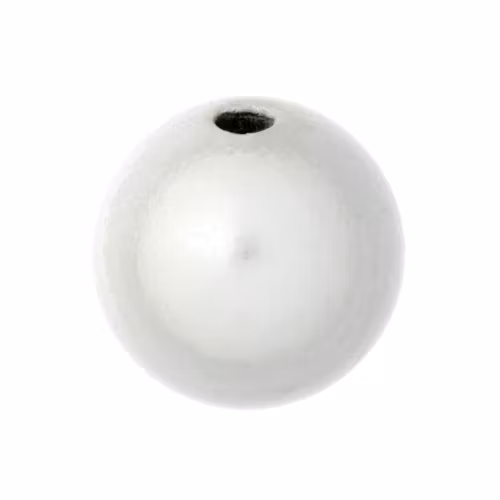 Silver Miracle Rund Acrylpärla 18mm 1st