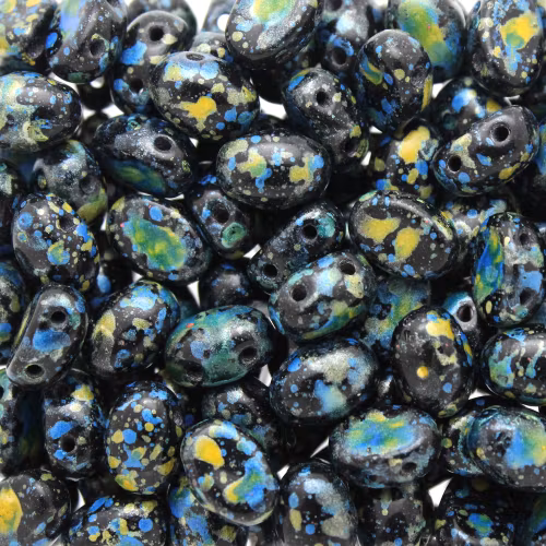 Enamel Blue Yellow Samos 5g