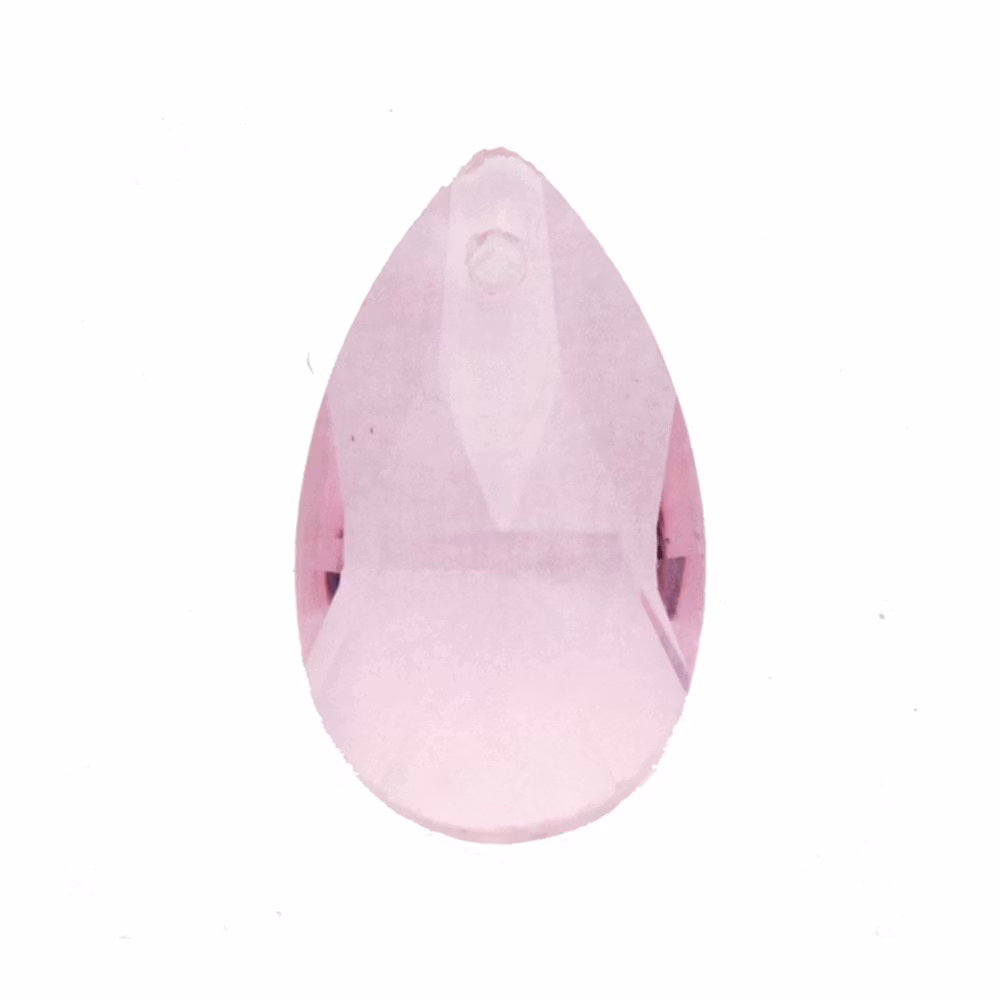 Pink Pear Pendant 16x9mm 1st