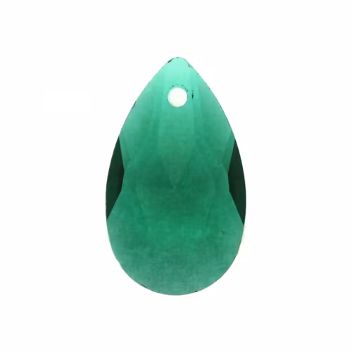 Emerald Pear Pendant 16x9mm 1st