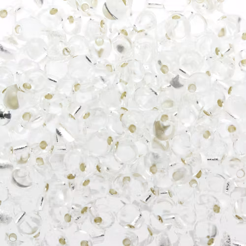 Silverlined Crystal DP-0001 Miyuki Drops 3,4mm 10g
