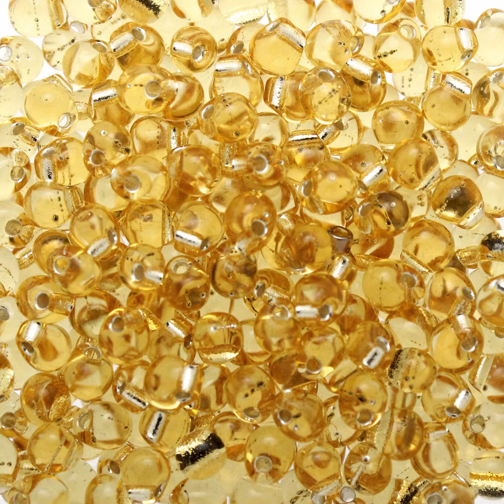 Silverlined Gold DP-0003 Miyuki Drops 3,4mm 10g