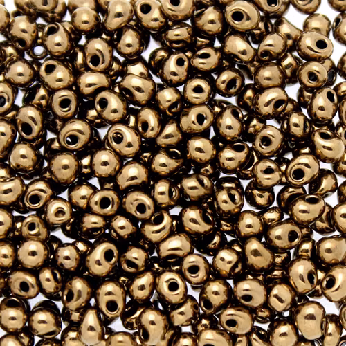 Metallic Dark Bronze DP-0457 Miyuki Drops 3,4mm 10g