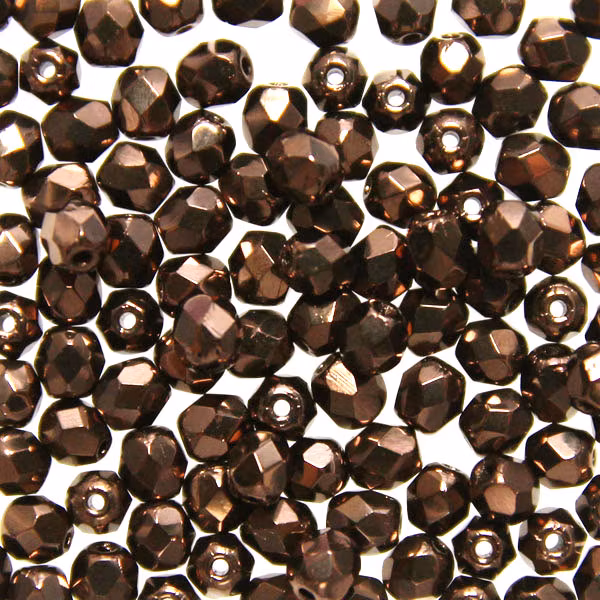 Jet Bronze Fire Polish 4mm 100st