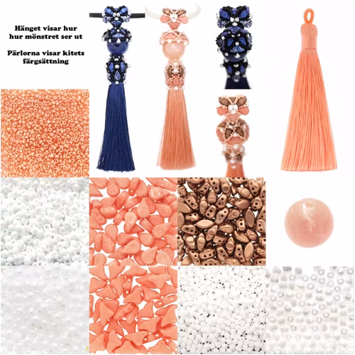 Persika Helamovo Tofs Kit (EJ MÖNSTER ENDAST PÄRLOR)