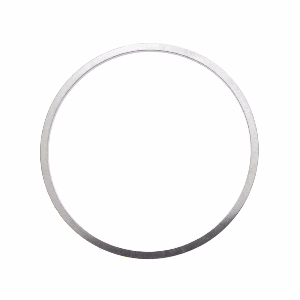 Mörkt Silverfärgad 304 Rostfritt Stål 30mm Metallram Rund 1st