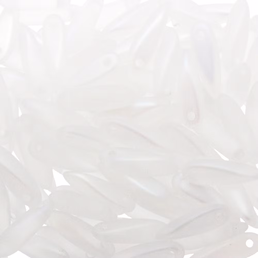 Crystal Full AB Matted Daggers 3x11mm 5g