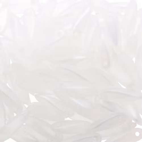 Crystal Full AB Matted Daggers 3x11mm 5g