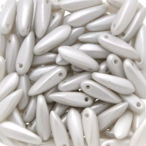 Alabaster Pastel Grey Daggers 3x11mm 5g