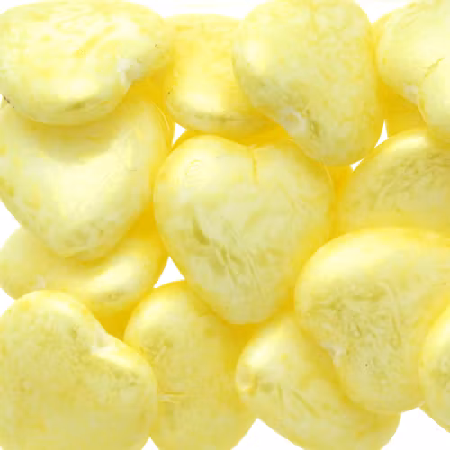 Mishmash Yellow Heart 15x16mm 1st