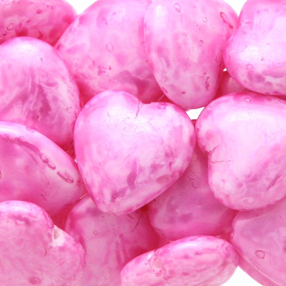 Mishmash Rose Heart 15x16mm 1st