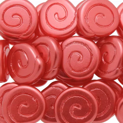 Alabaster Pastel Dark Coral Snails 2st