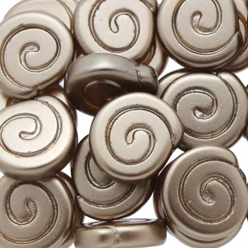 Alabaster Pastel Light Brown Snails 2st