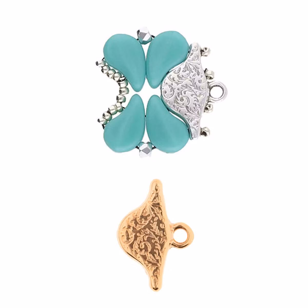 Roséguldpläterad Aosa Cymbal 2st