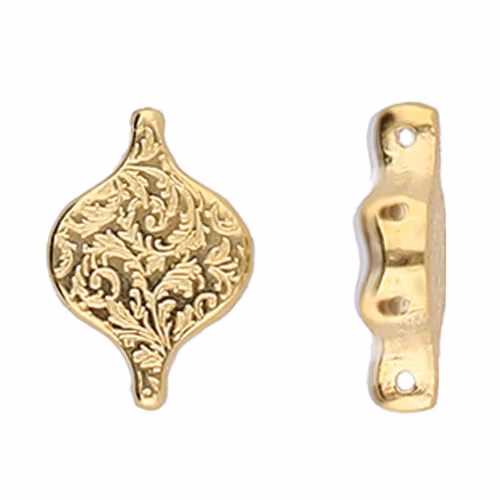 Guldpläterad Liotrivi Cymbal 1st