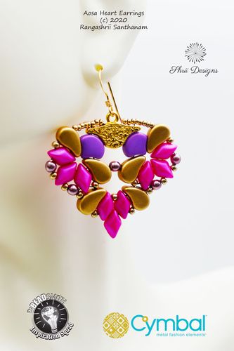 Aosa Heart Örhängen PDF