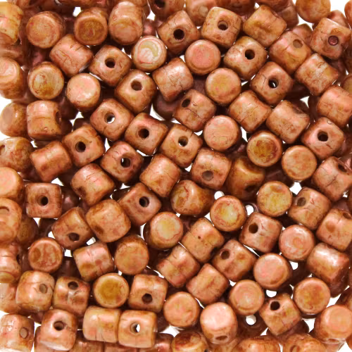 Opaque Salmon Spotted Minos 5g