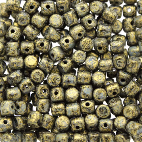 Metallic Mat Old Gold Spotted Minos 5g