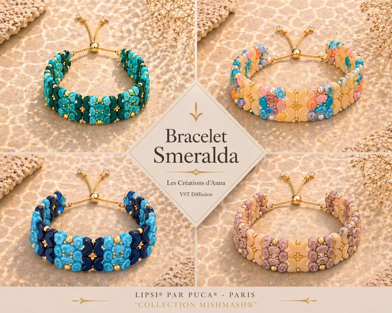 Smeralda Armband PDF