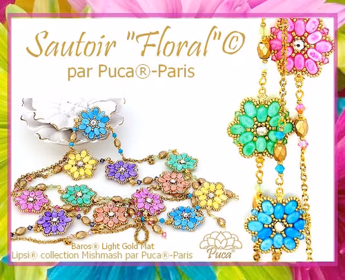 Floral Halsband Hänge Örhängen PDF
