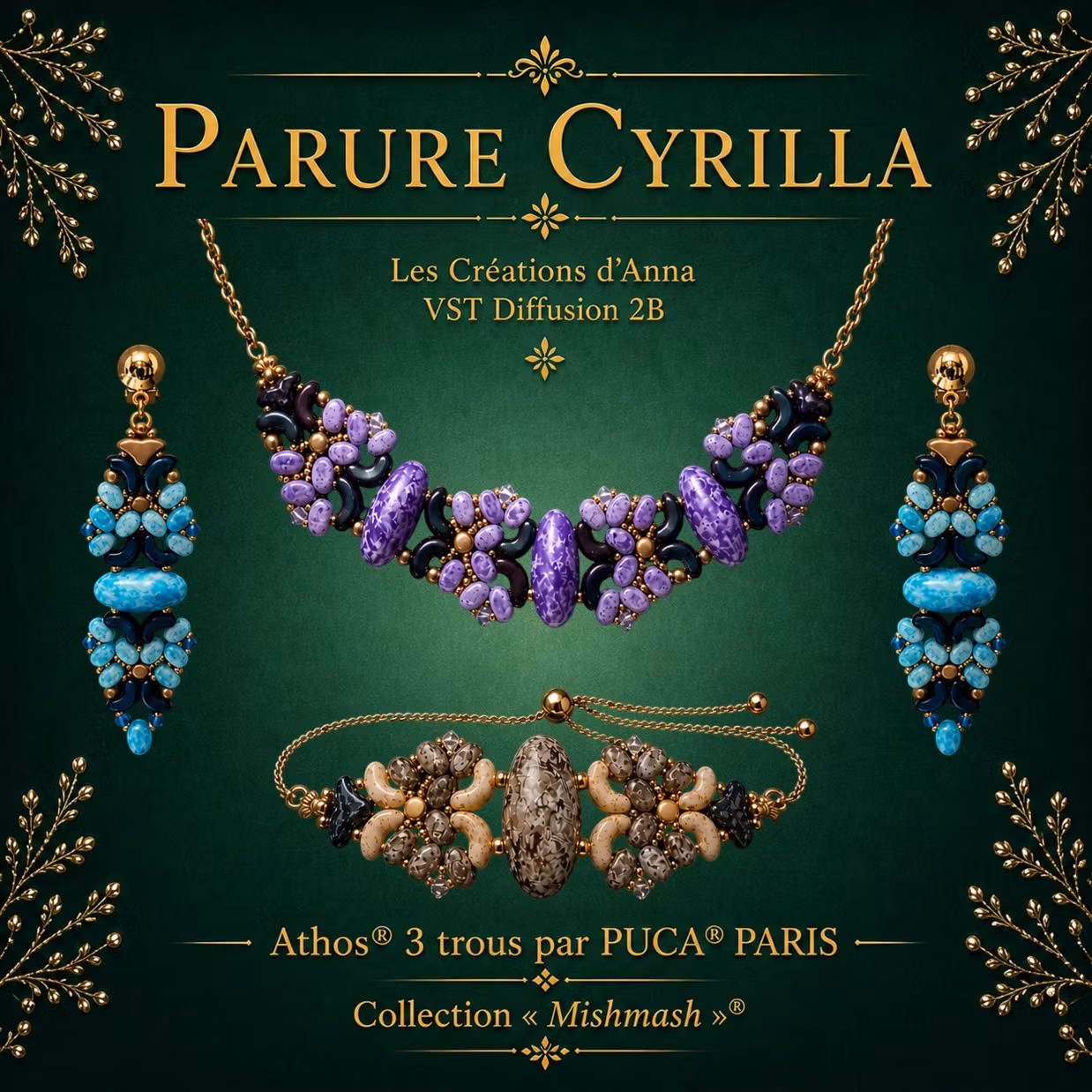 Cyrilla Örhängen Armband Halsband PDF