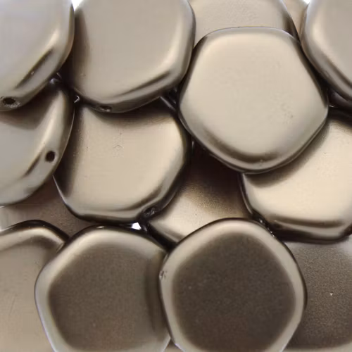 Alabaster Pastel Light Brown The Cute Polygon 2st