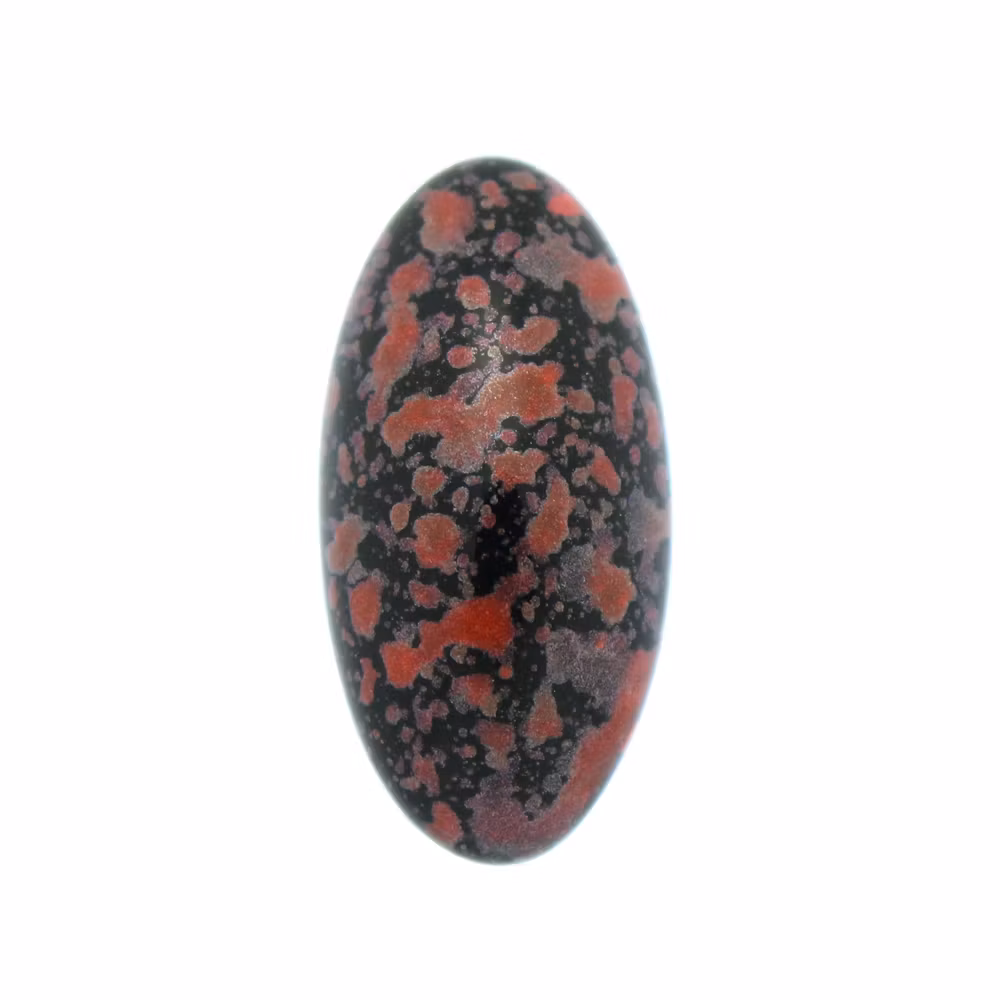 Enamel Red Athos Par Puca 20x10x6mm 1st
