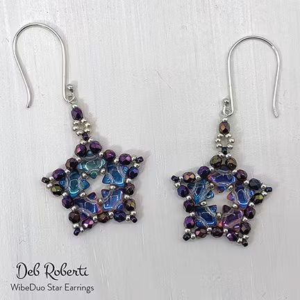 WibeDuo Star Örhängen (NEDLADDNING I BESKRIVNING)