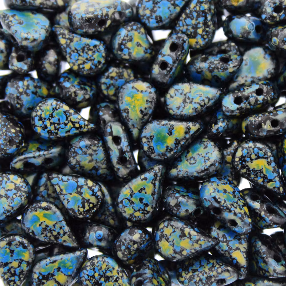 Enamel Blue Yellow Amos 5g