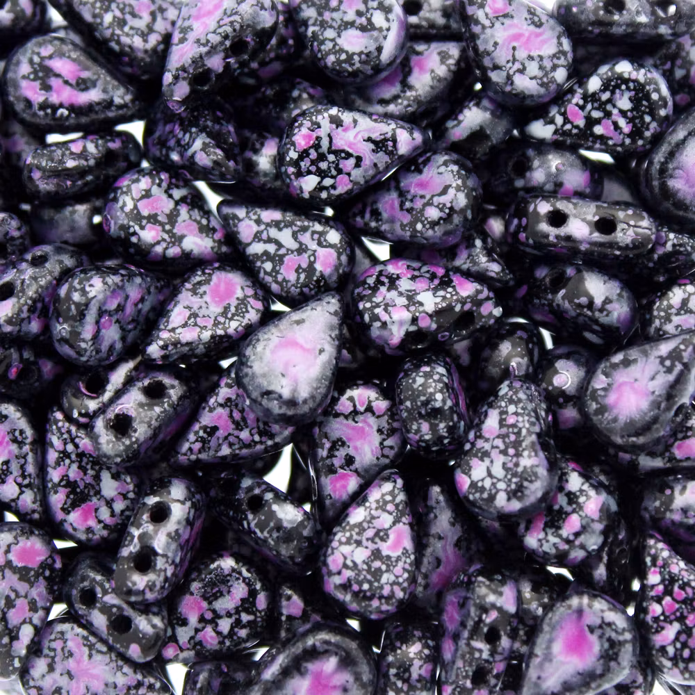 Enamel Pink Silver Amos 5g